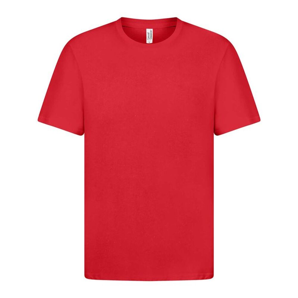 Casual Classics Mens  Ringspun Tee / Red